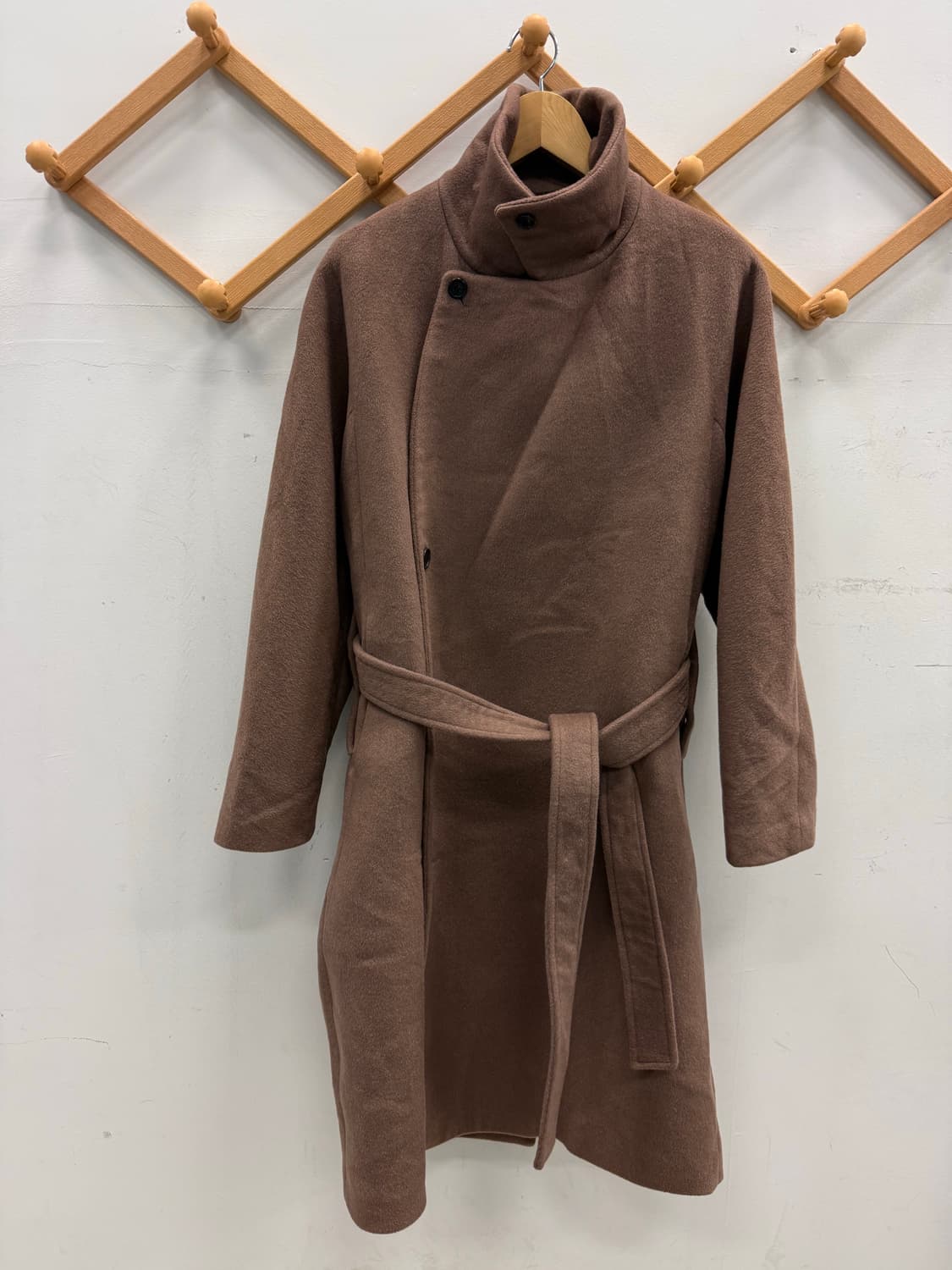 시스템옴므 캐시미어 롱코트 95~100 오버핏  상품이미지8