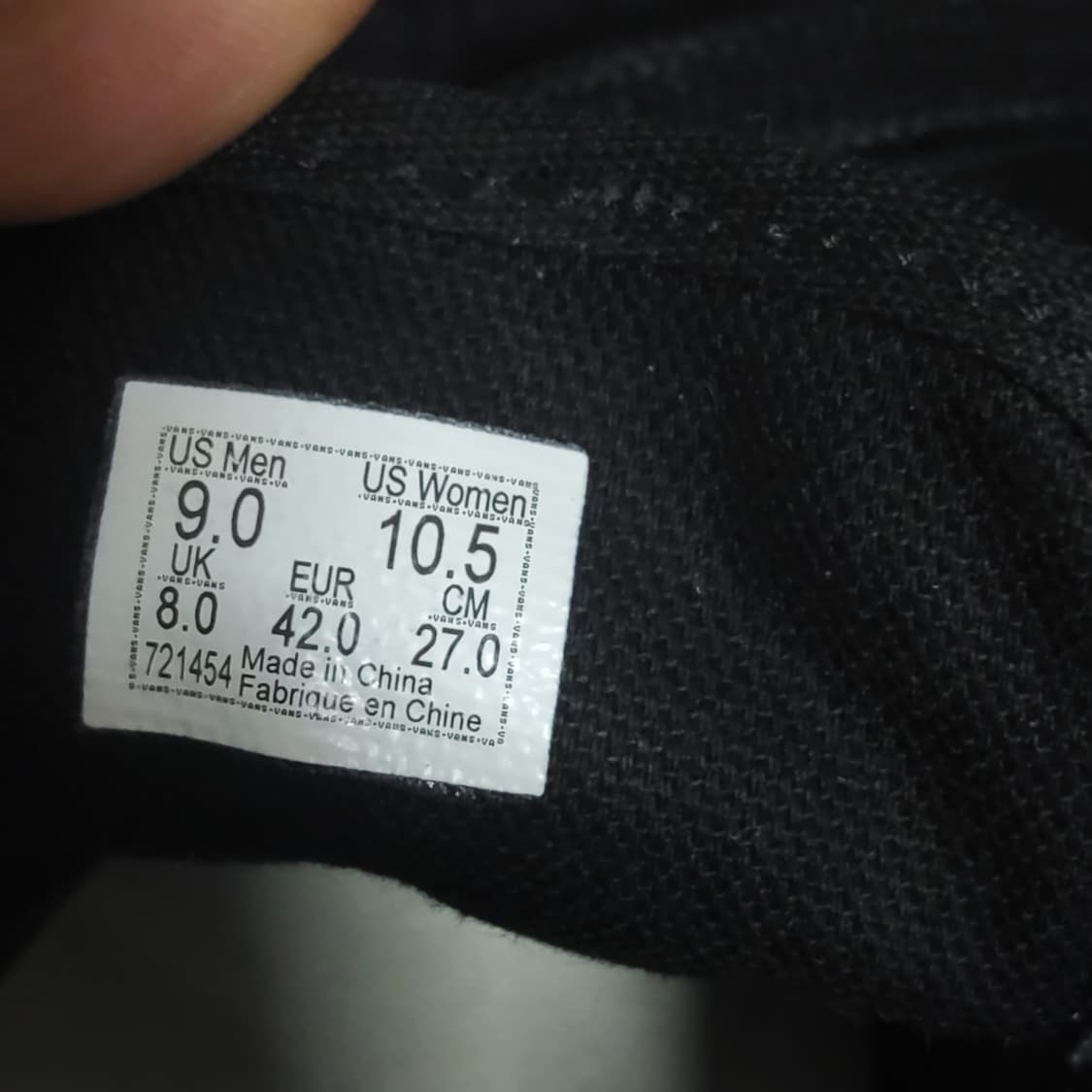 새상품반스 애너하임 어센틱 타카하야시 패치워크 커스텀 한정판 270e 상품이미지3