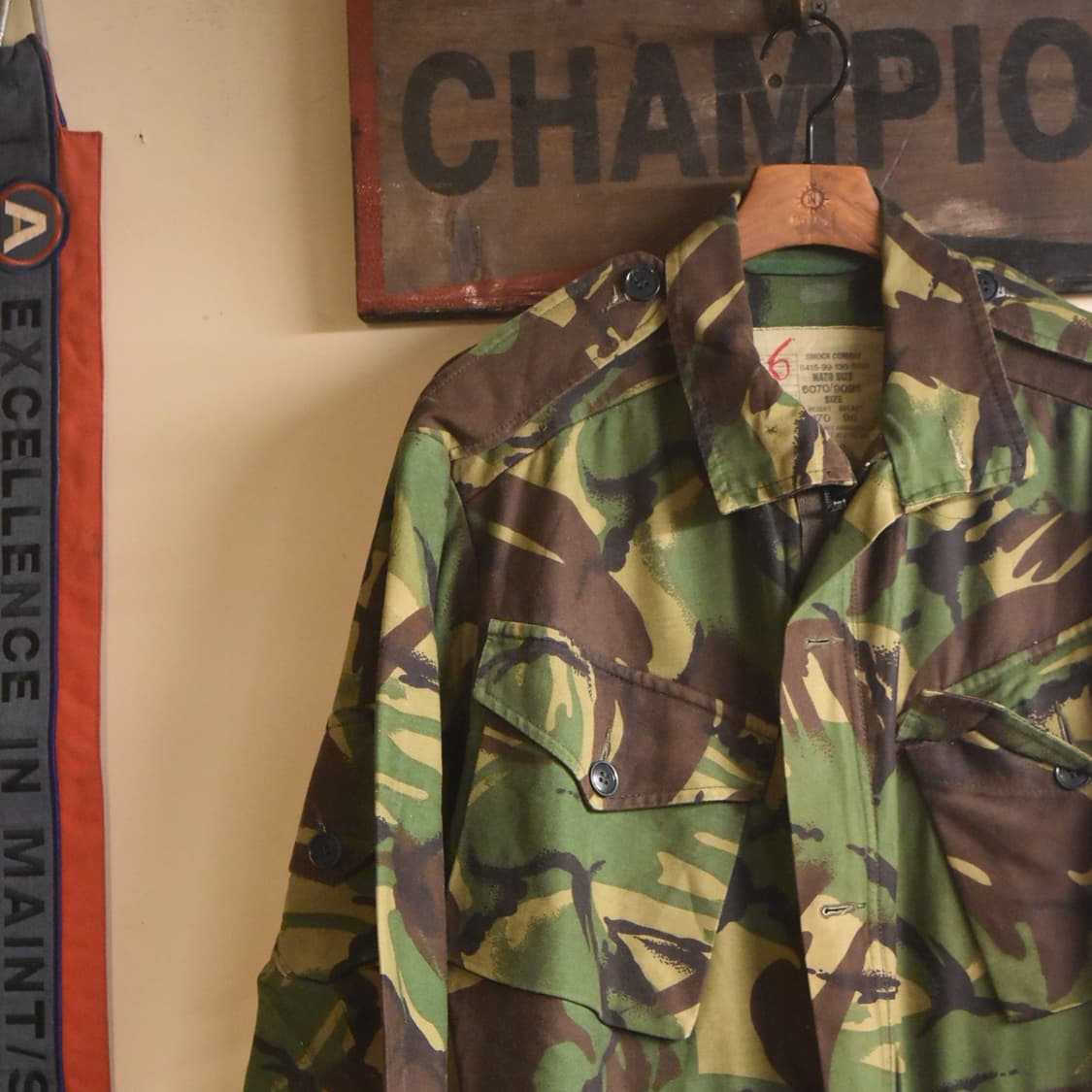 영국군 DPM 컴뱃 스목 셔츠 (100 사이즈) 상품이미지2