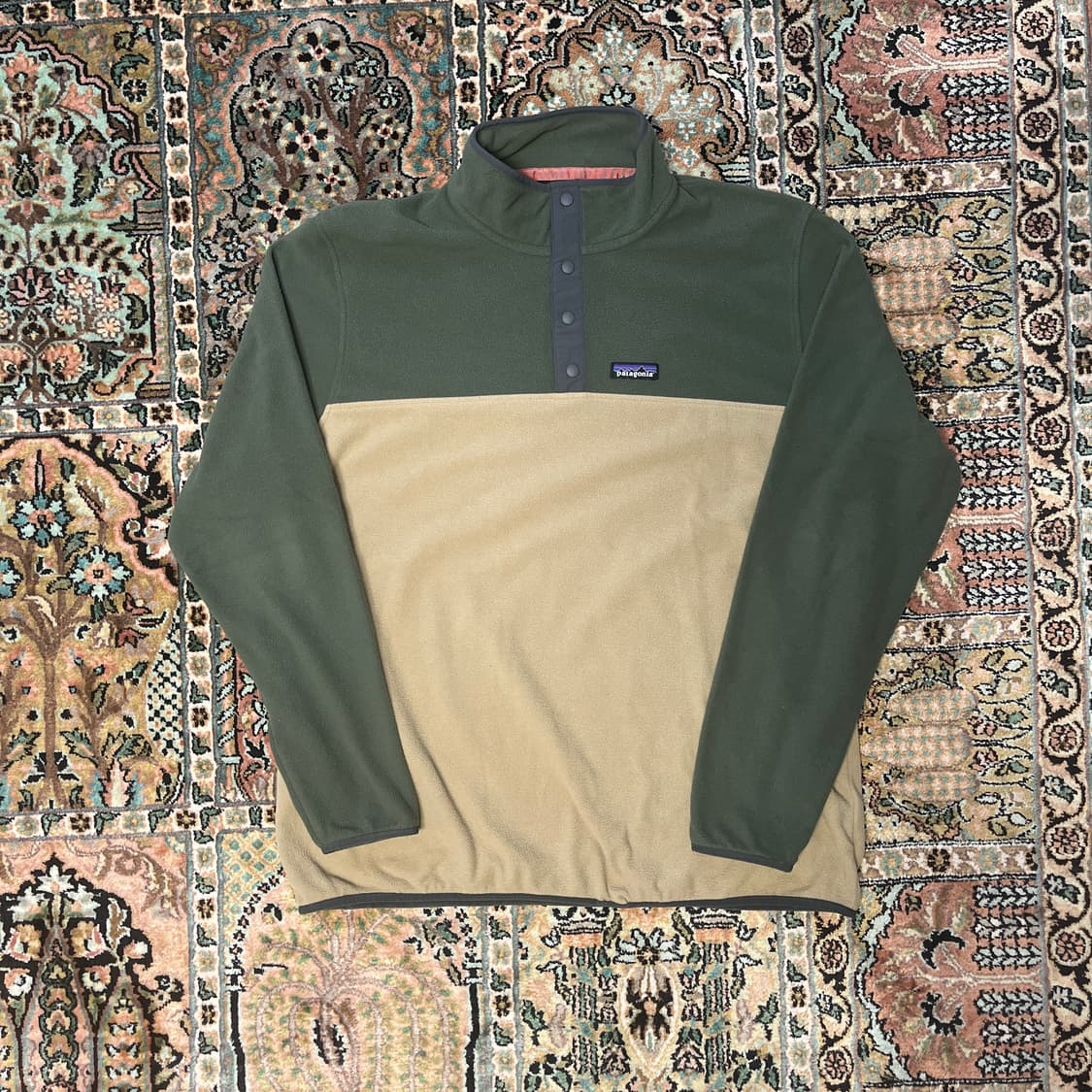 [XL] 파타고니아 플리스 투톤 풀오버자켓 파타고니아 신칠라 스타일 상품이미지1