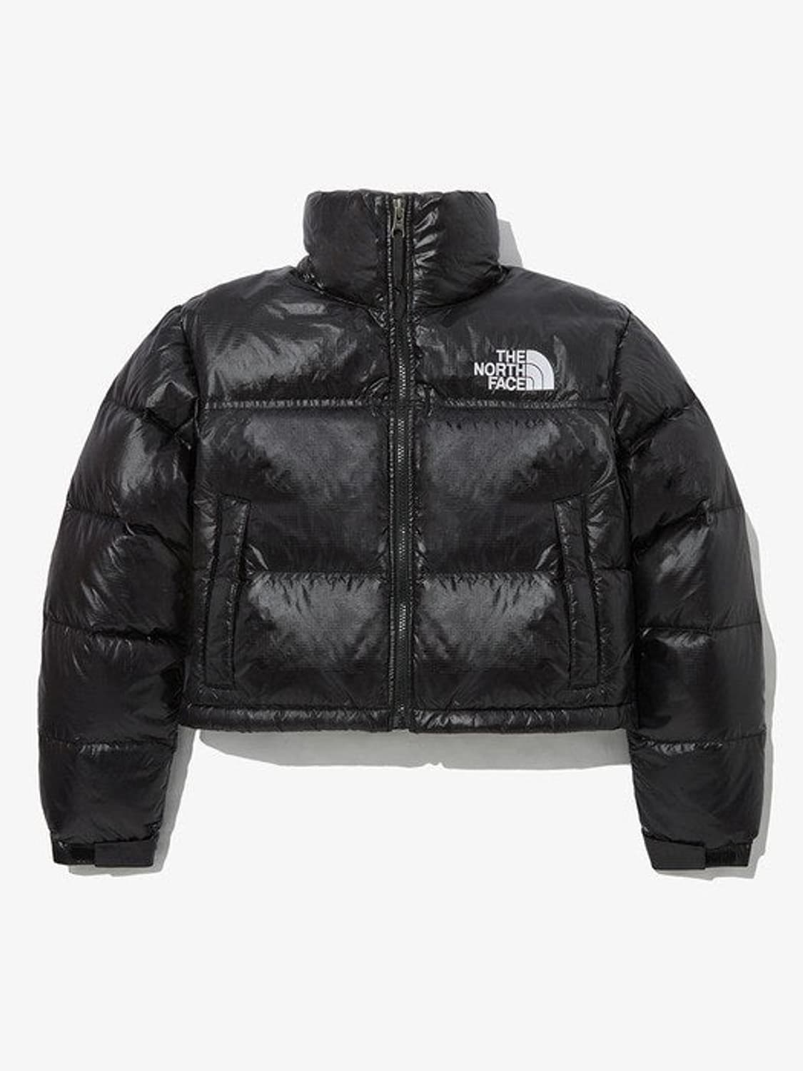 (W) 노스페이스 눕시 숏패딩 블랙 M 사이즈 상품이미지1