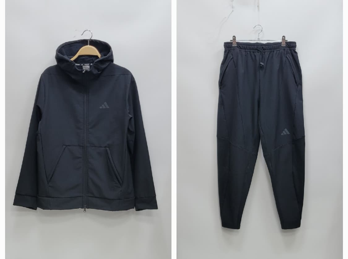 아디다스 24FW D4T 콜드레디 풀집 후디 팬츠 셋업 / 남 M 상품이미지1