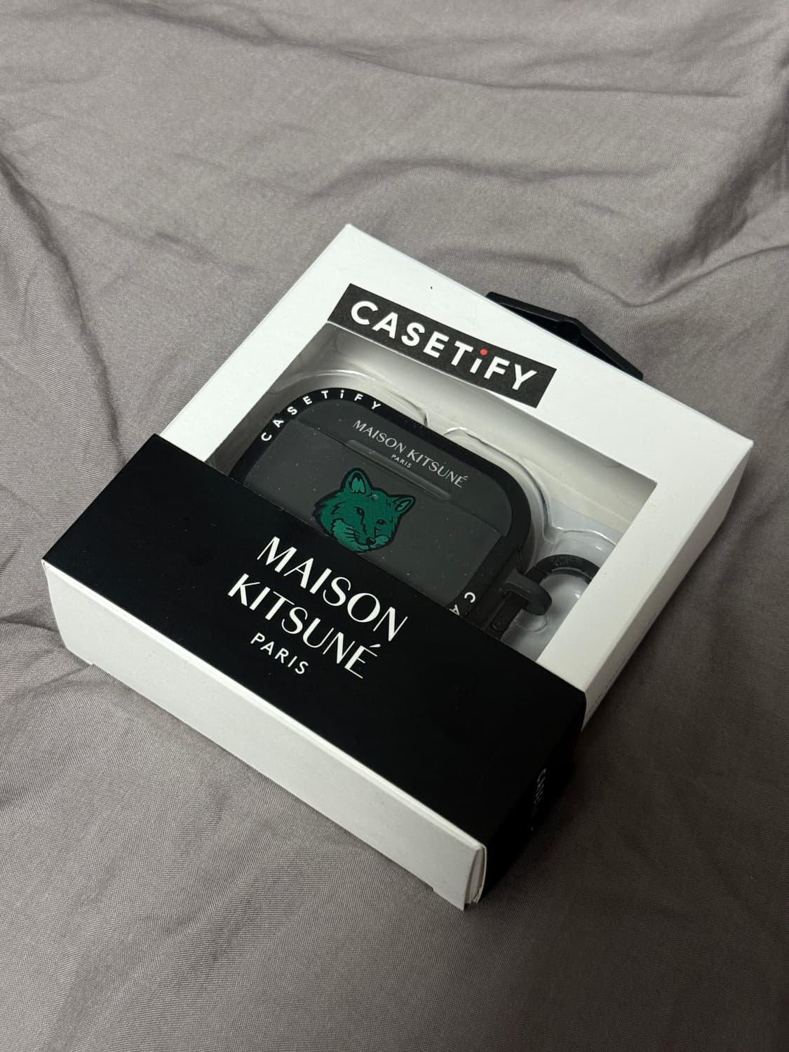 메종키츠네 케이스티파이 에어팟 프로1/2 임팩트 케이스 상품이미지4