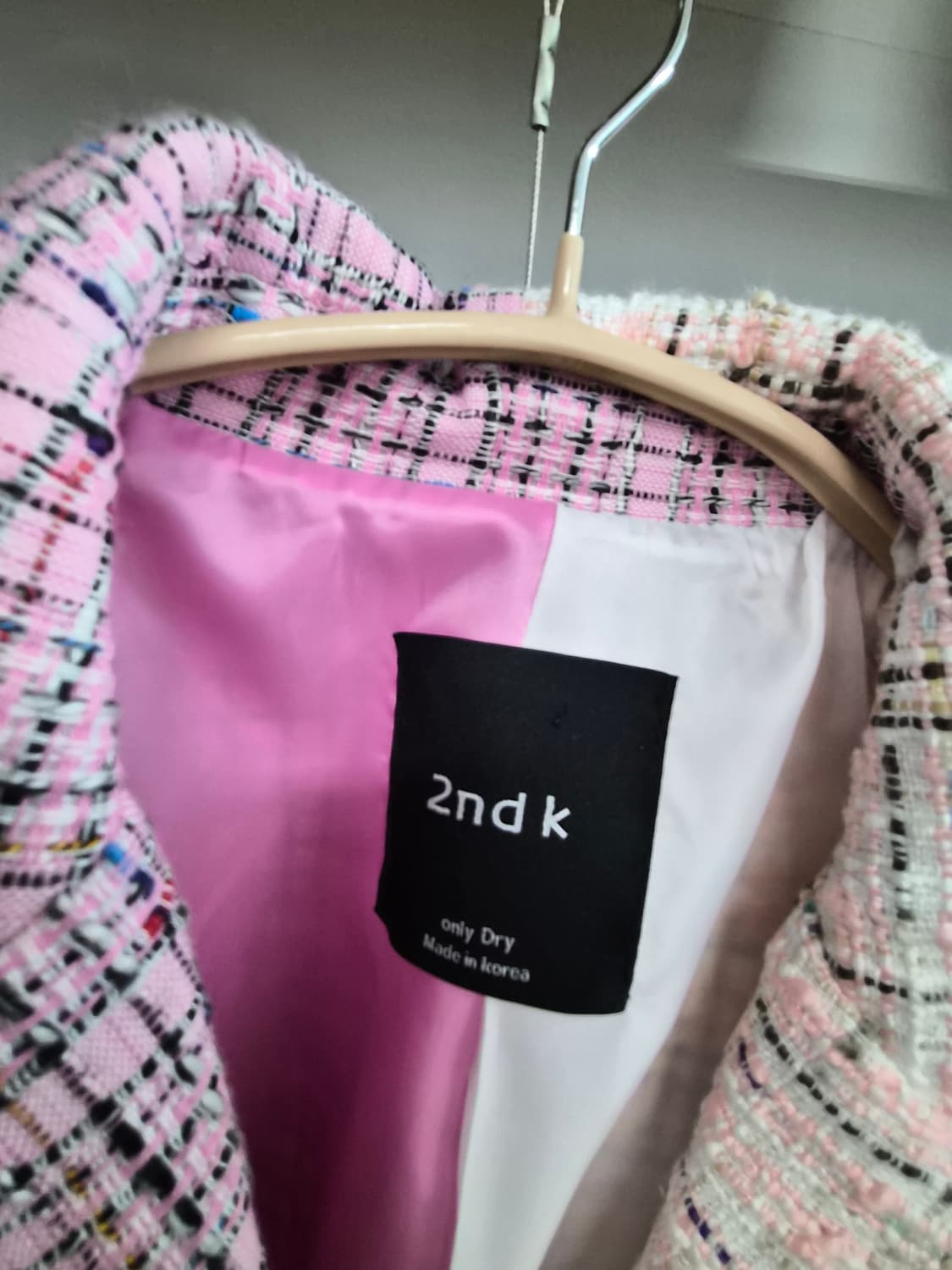 2nd k 언발 트위드자켓 상품이미지6