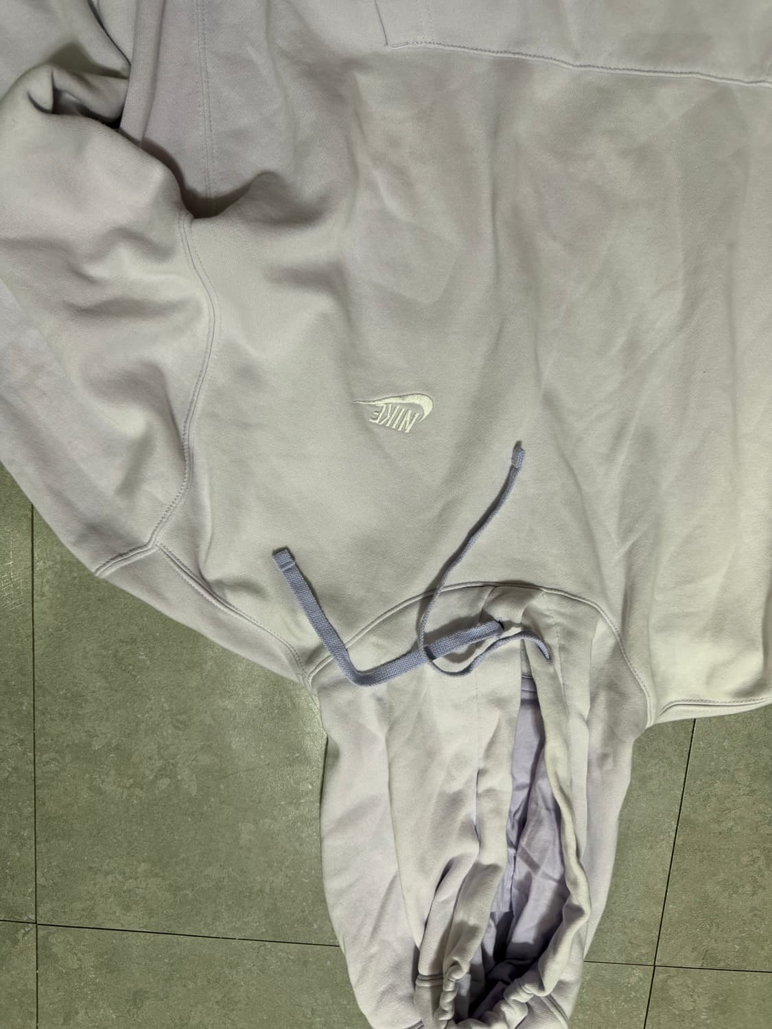 나이키 스우시 자수  스웻 후드 티셔츠  100size   상품이미지2