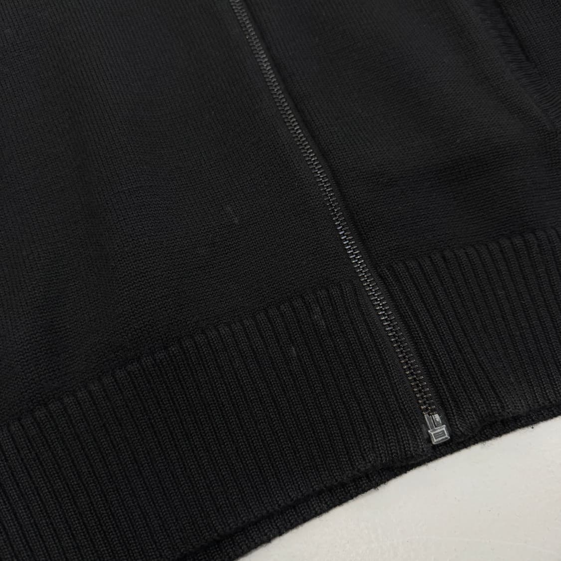 후부 사선 빅로고 올드스쿨 레이싱 니트집업 상품이미지6