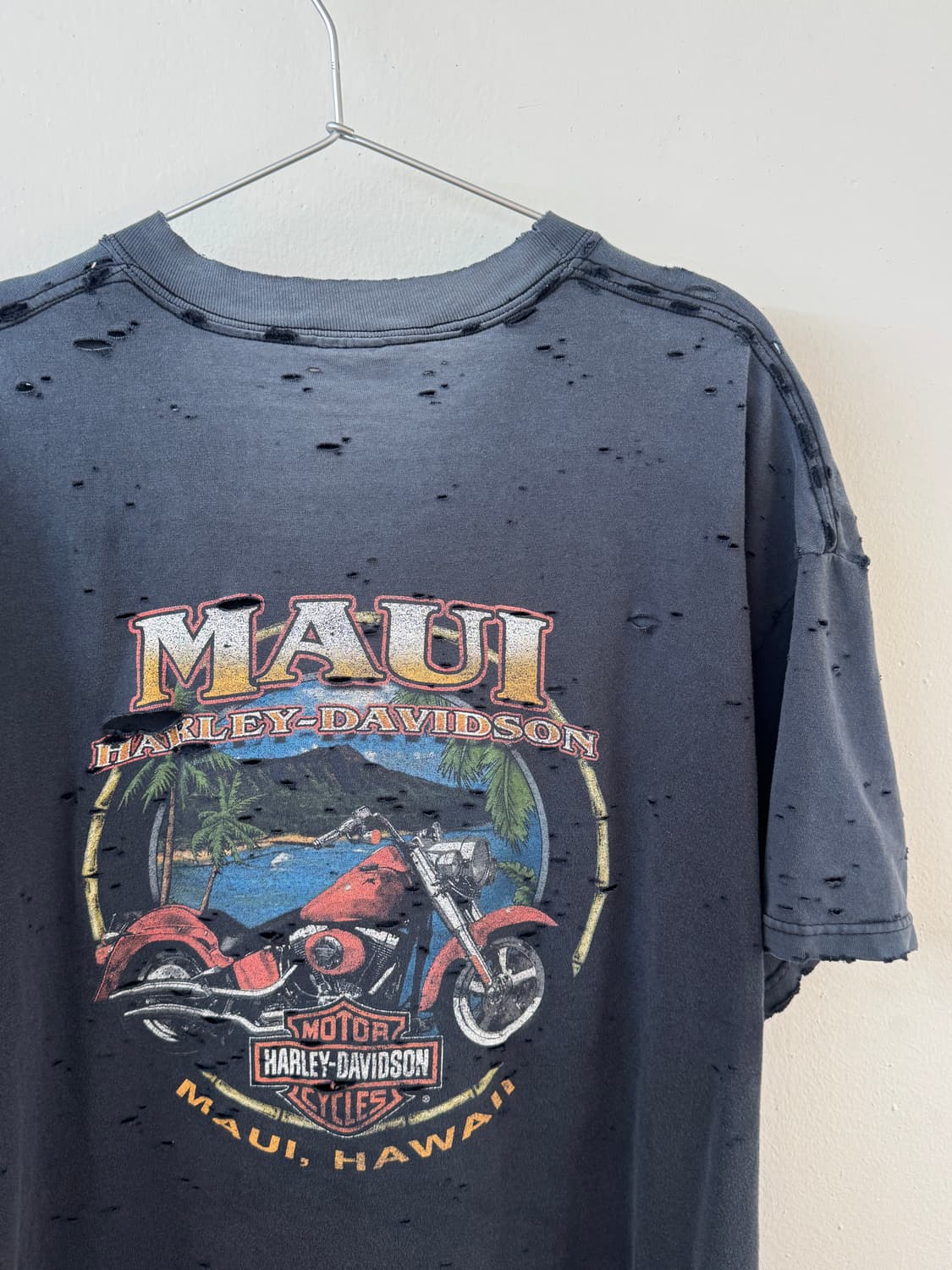Harley davidson hard faded hawaii t shir 상품이미지6