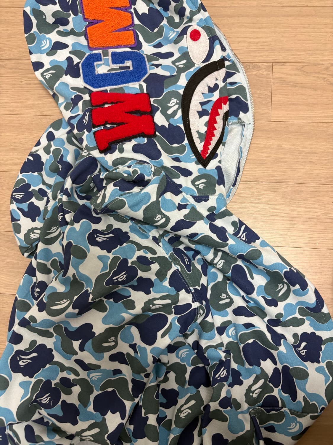 베이프 후드집업 청계 상품이미지1