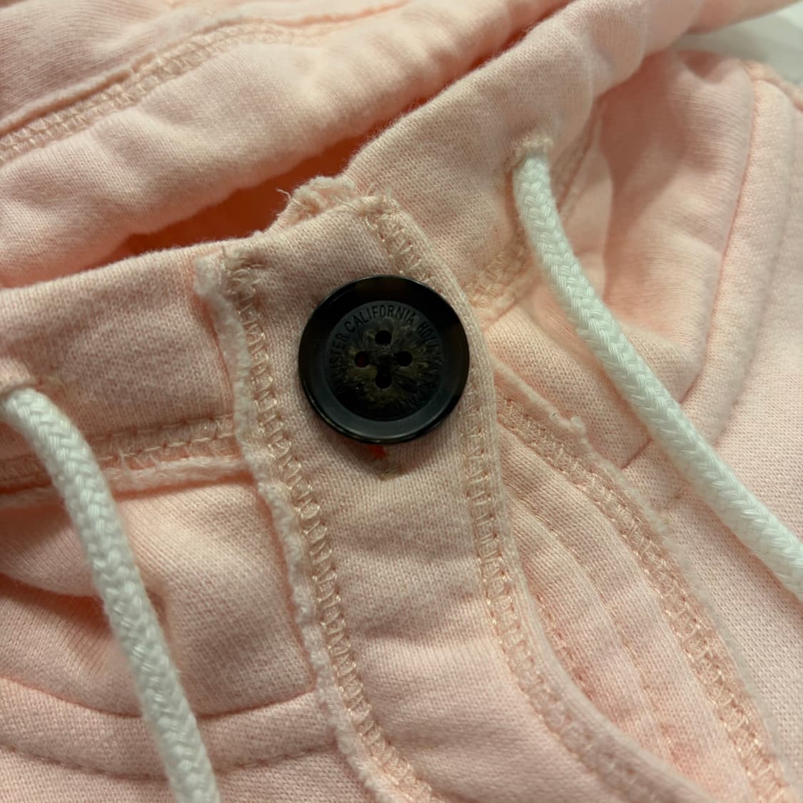 [S] 홀리스터 딸기우유 핑크 후드 가디건 B740 상품이미지5