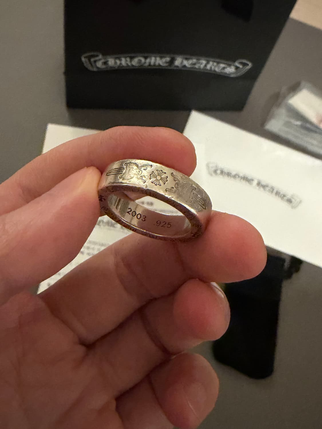 (풀구성) 크롬하츠 스페이서 대거링 12호 상품이미지4