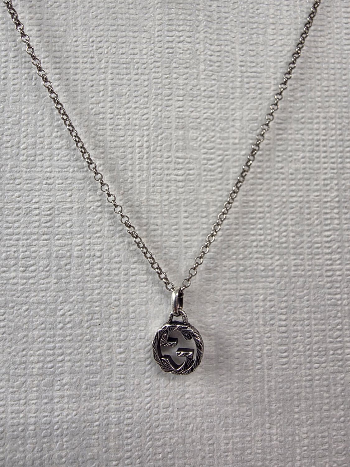 구찌 인터로킹 목걸이 상품이미지5