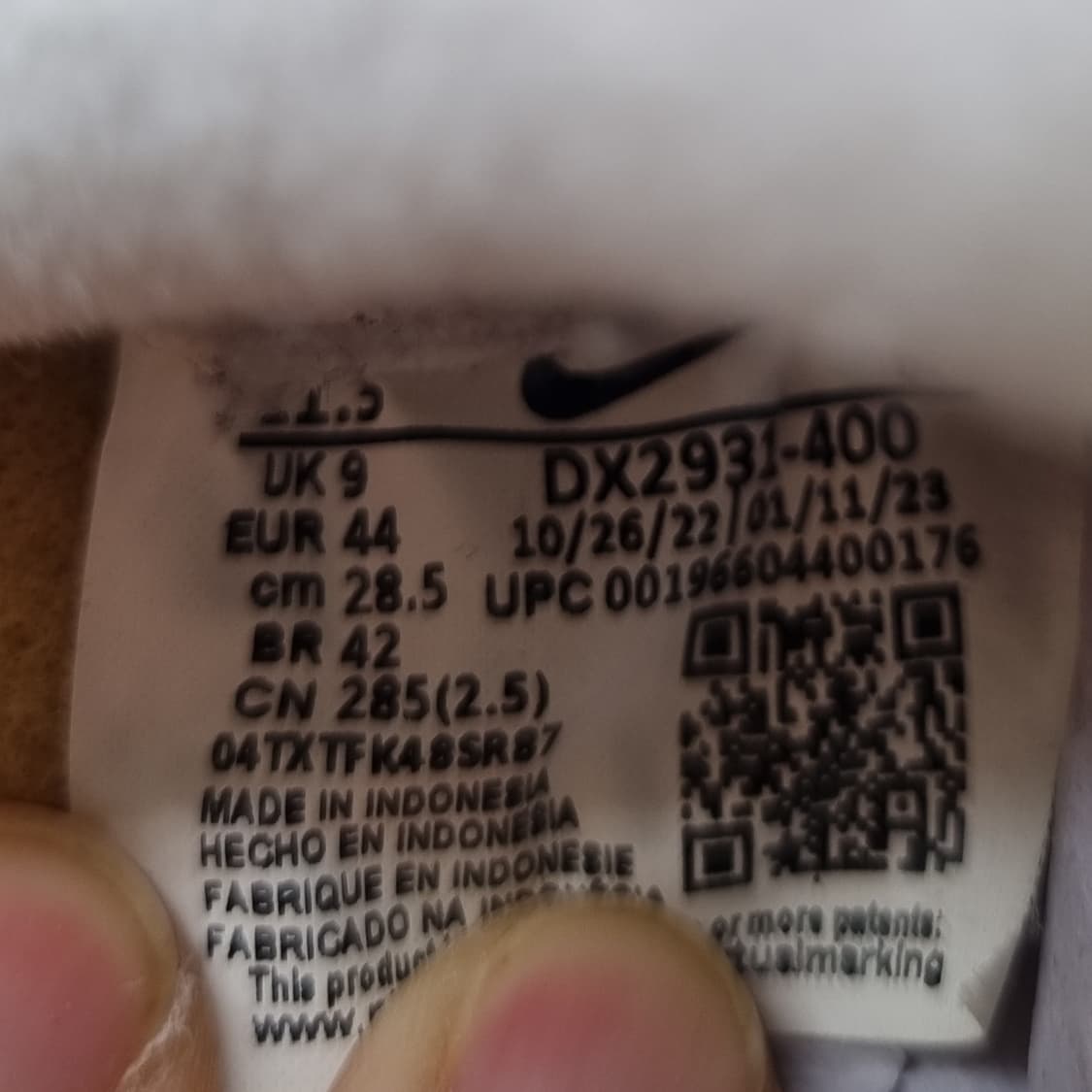 나이키 와플데뷰 빈티지 스니커즈 285 상품이미지6