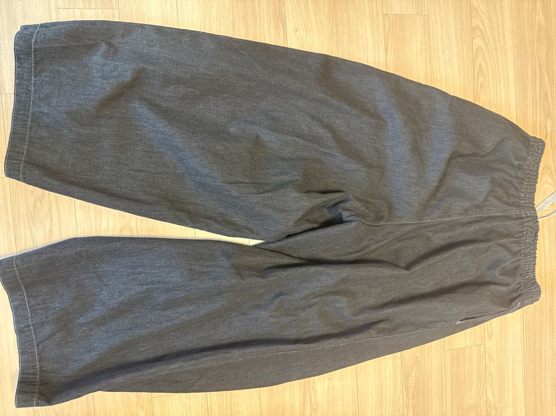 니들스 H.D 팬츠 6온즈 데님 블랙 xs 상품이미지2