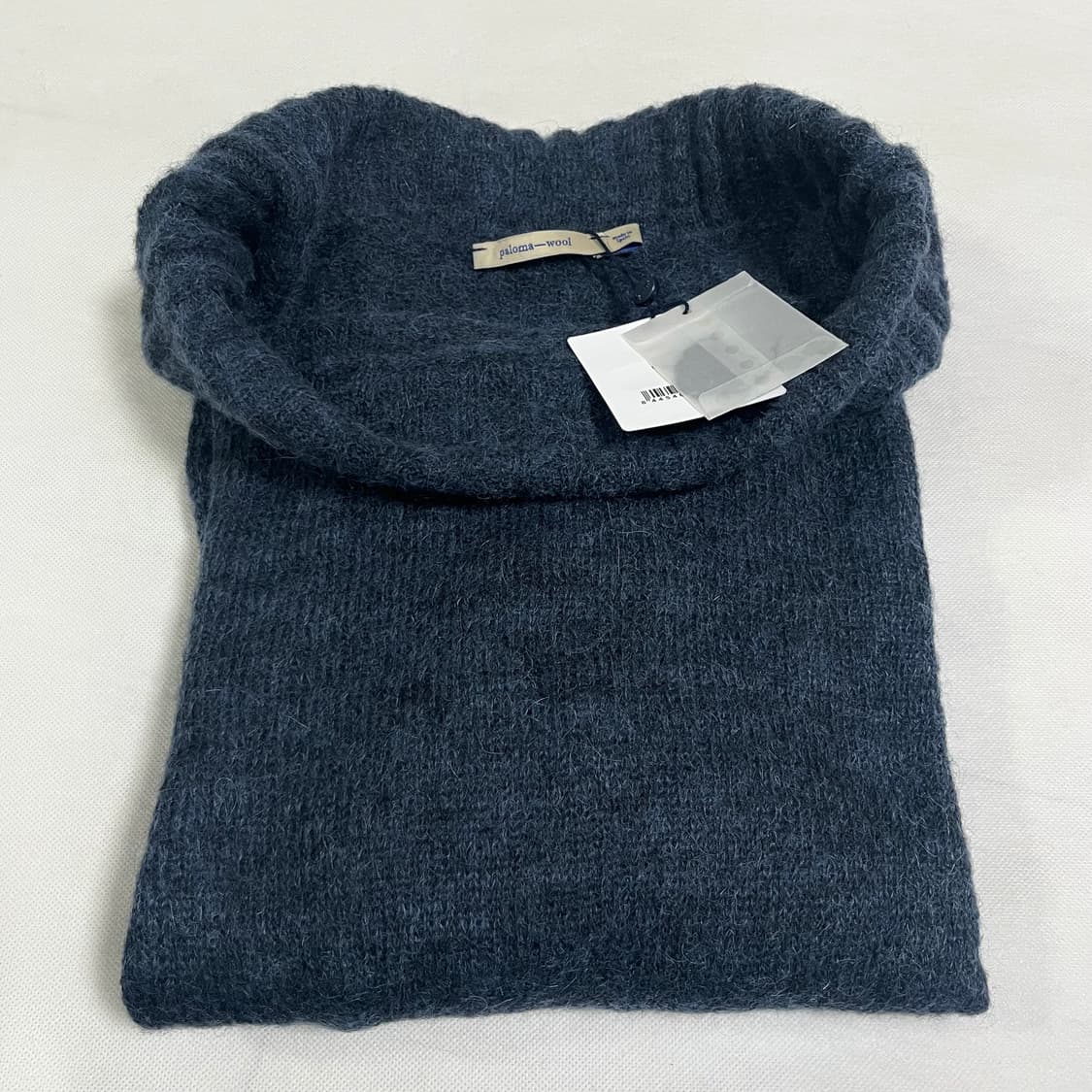 [S]팔로마울 Sofre 모헤어 오프숄더 니트/블루 상품이미지2