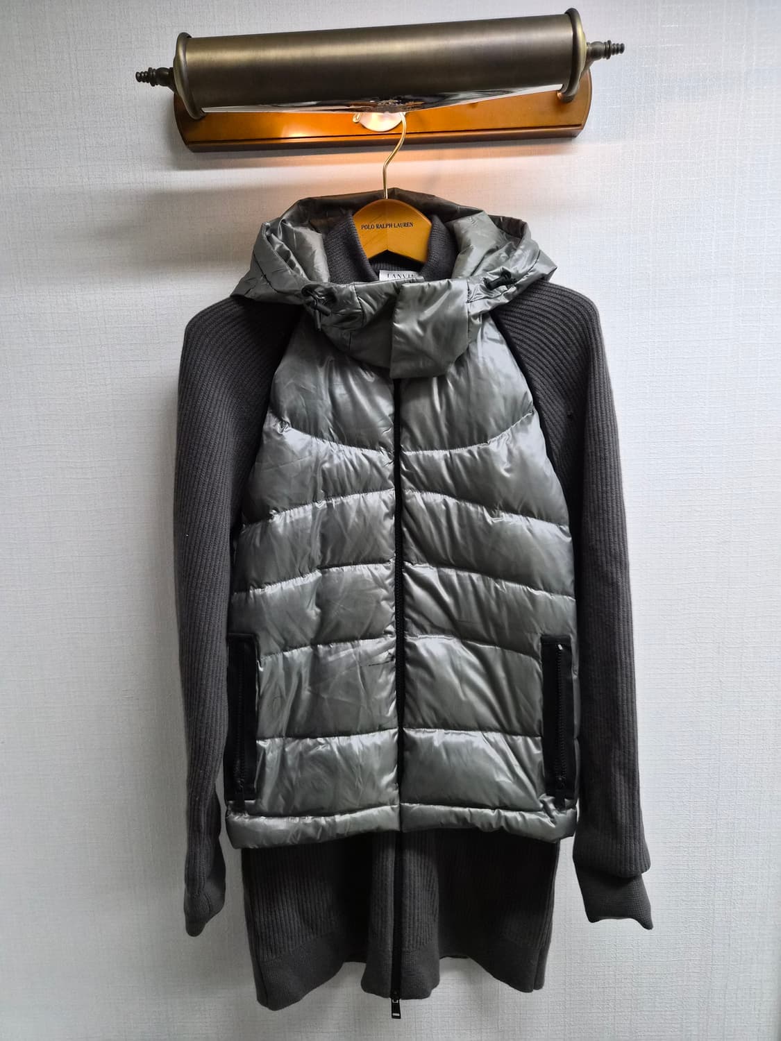 105) LANVIN 랑방 스포츠 니트 패딩 집업 팝니다 상품이미지1