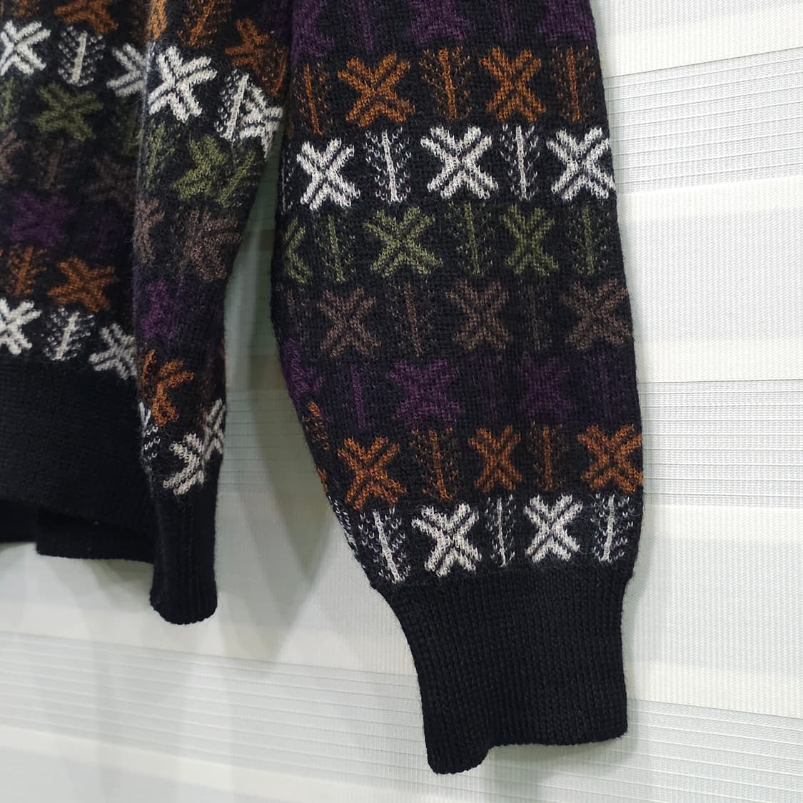 JAPAN 90s 빈티지 양모100 니트 스웨터- 우먼L 상품이미지3