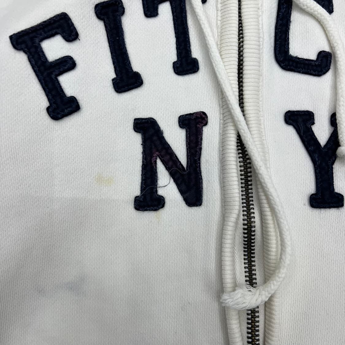 아베크롬비 화이트 후드집업 상품이미지4