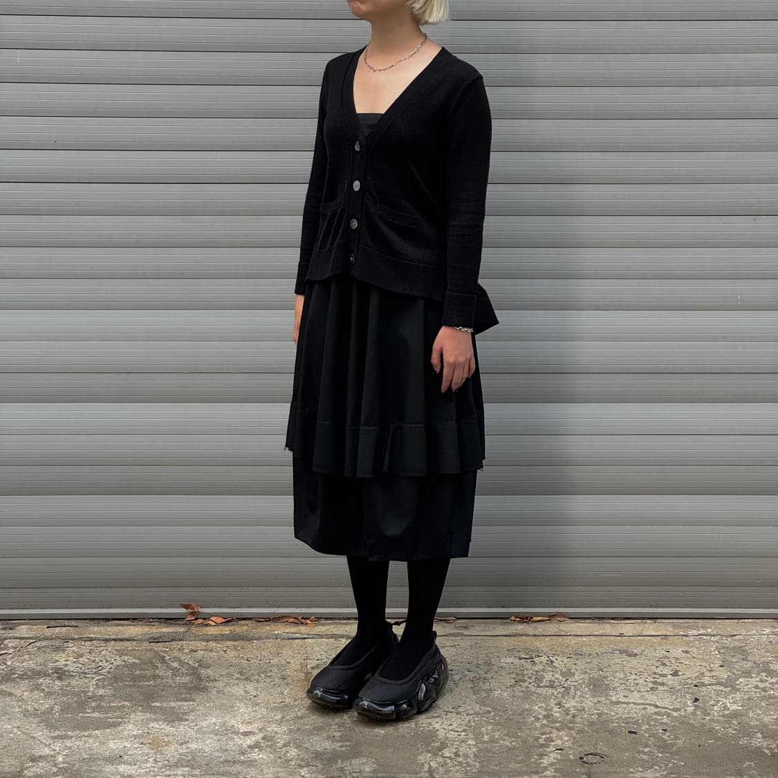 Sacai Black Cardigan  상품이미지8