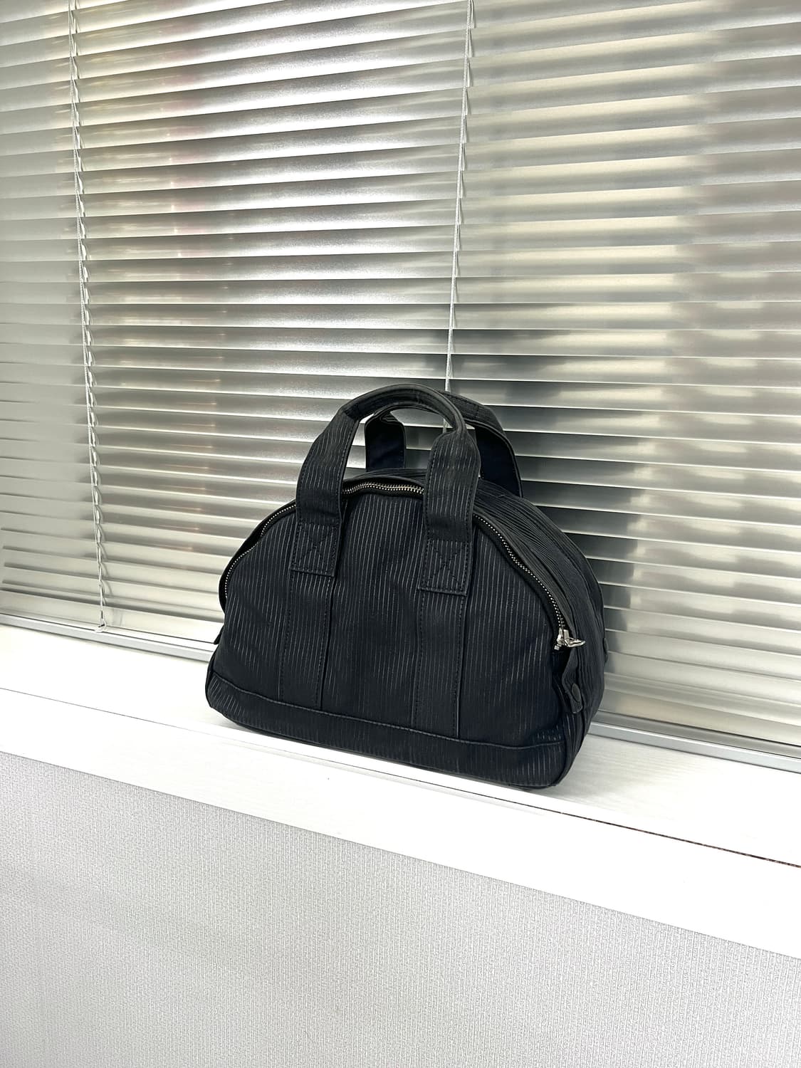 PORTER-TOTE BAG M (Washed Stripe Black) 상품이미지5