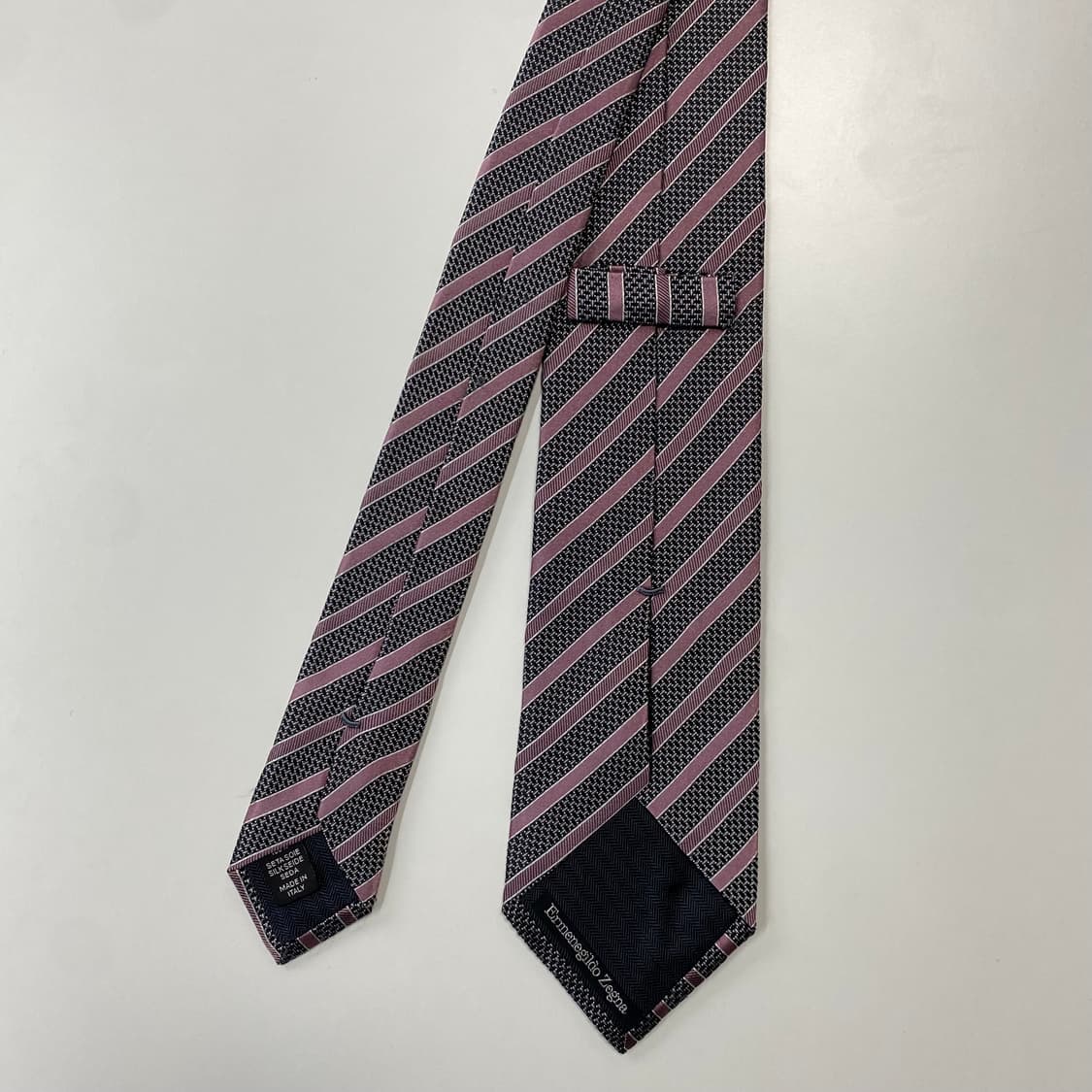 신형 에르메네질도제냐 정품 명품 넥타이 8.1cm 상품이미지2