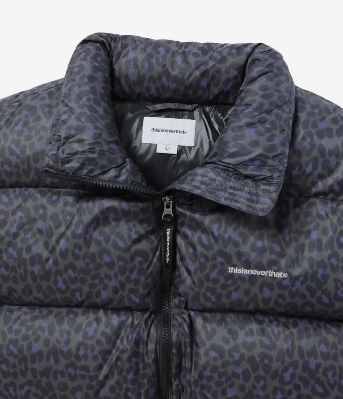 디스이즈네버댓 레오파드 패딩자켓 S 상품이미지2