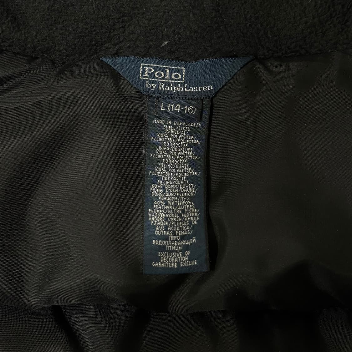 폴로 vintage 푸퍼 패딩 상품이미지2