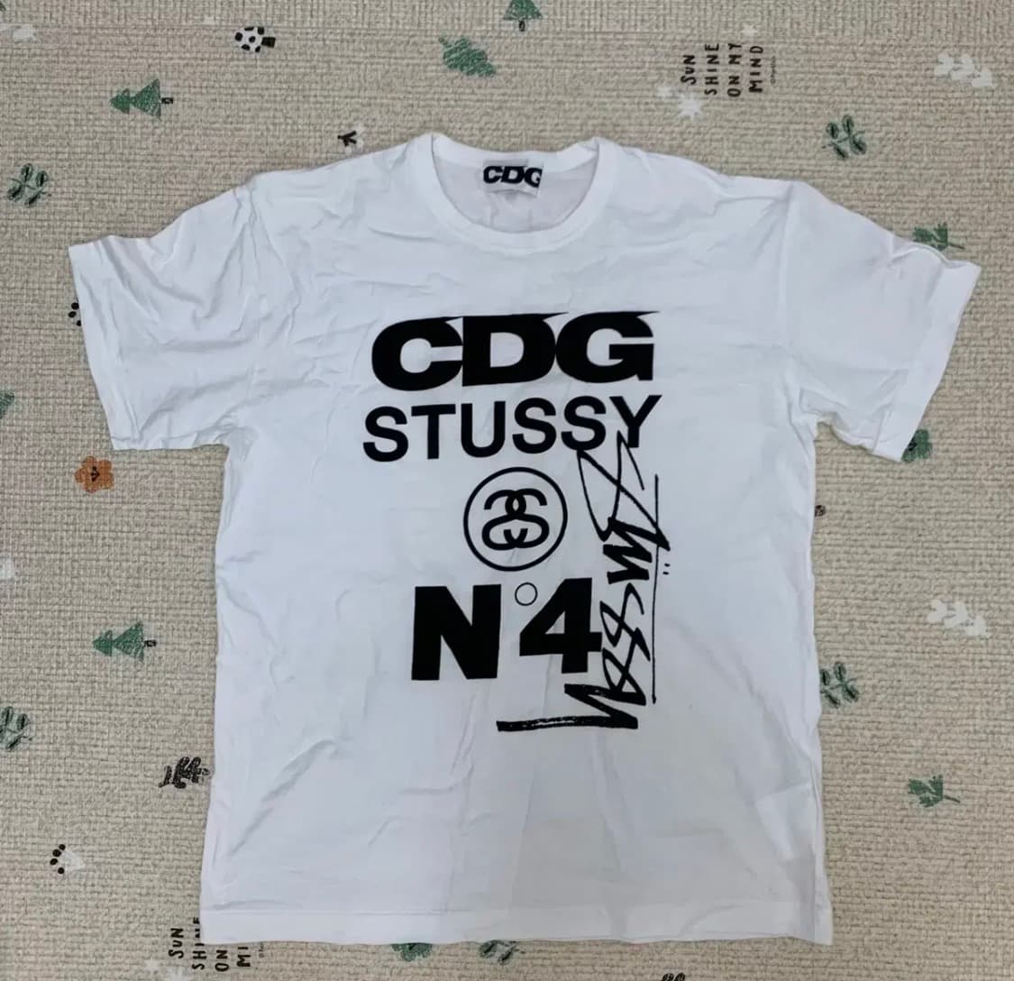CDG x 스투시 티셔츠 상품이미지2