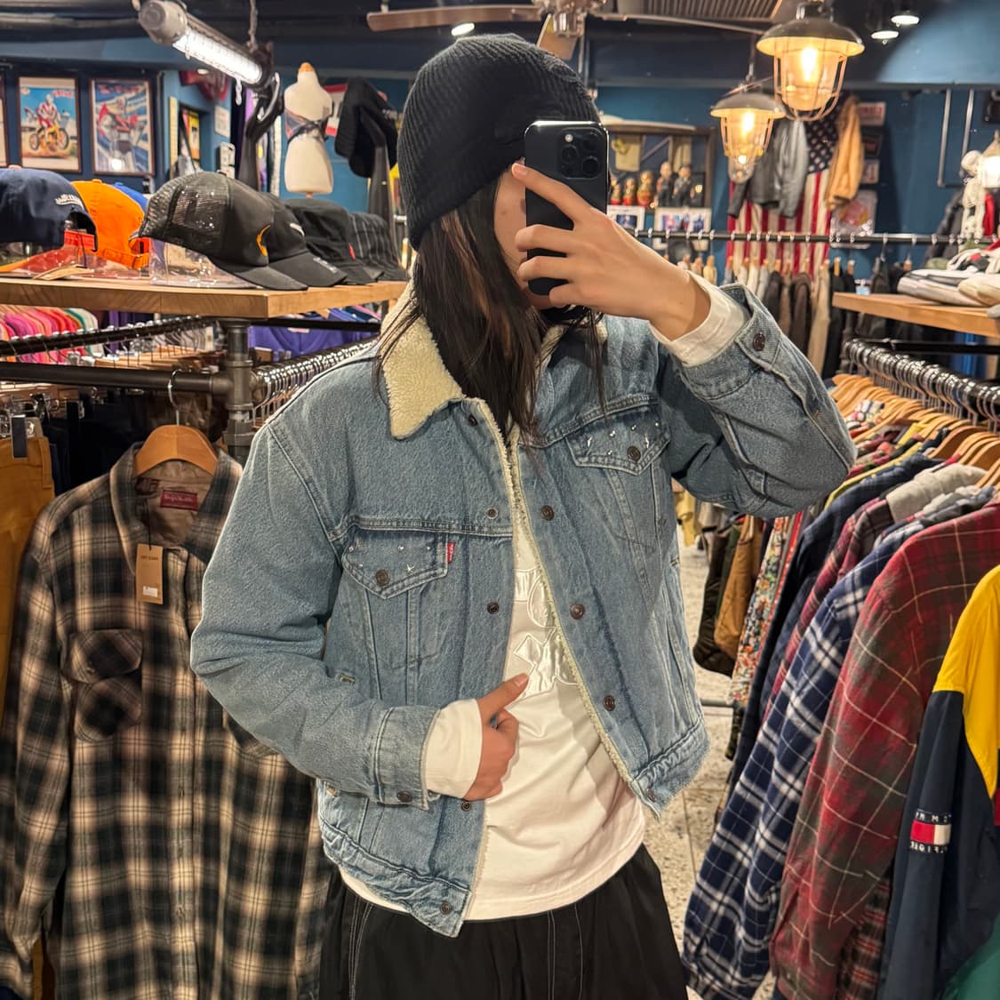 LEVIS 리바이스 스톤 쉐르파 데님 자켓 상품이미지2