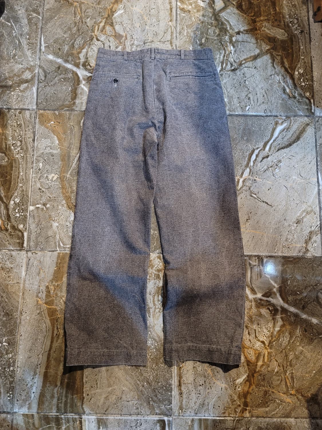 웨어하우스 헤링본 헤비코튼 팬츠  상품이미지2