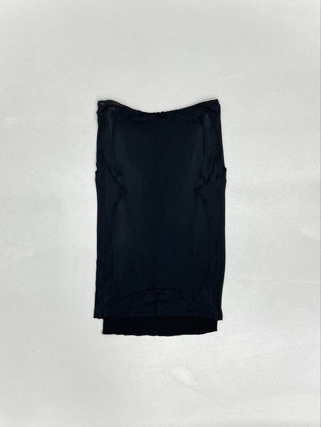 YVES SAINT LAURENT 레이온 스커트 상품이미지1
