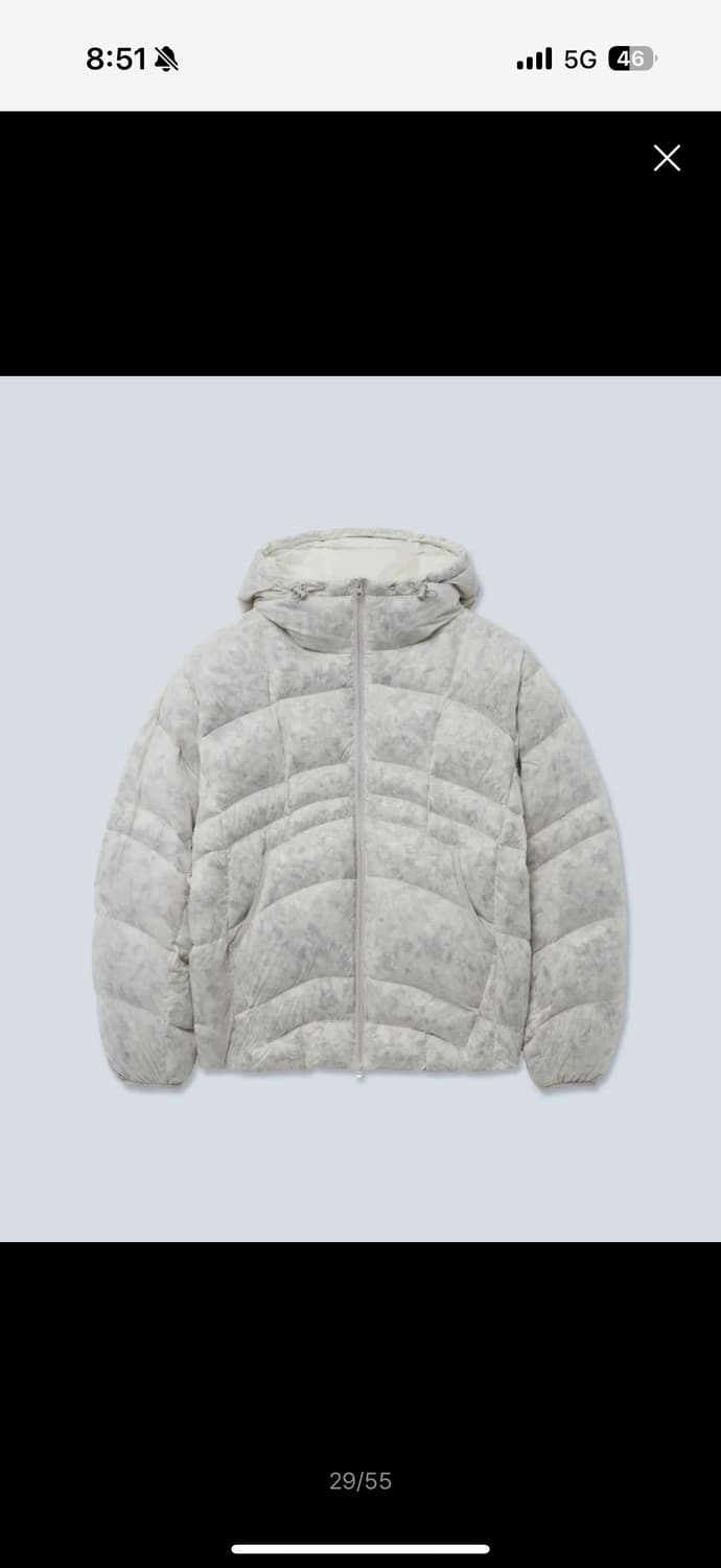 인템포무드 예티 덕다운 패딩 M 상품이미지1