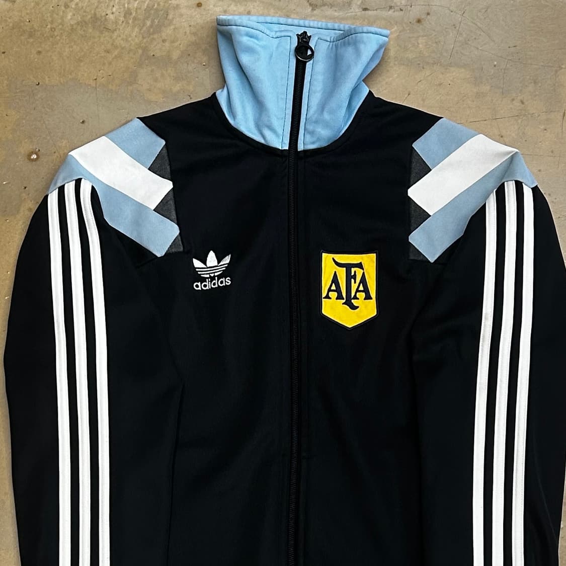 90 아디다스 아르헨티나 배색 트랙탑 상품이미지1