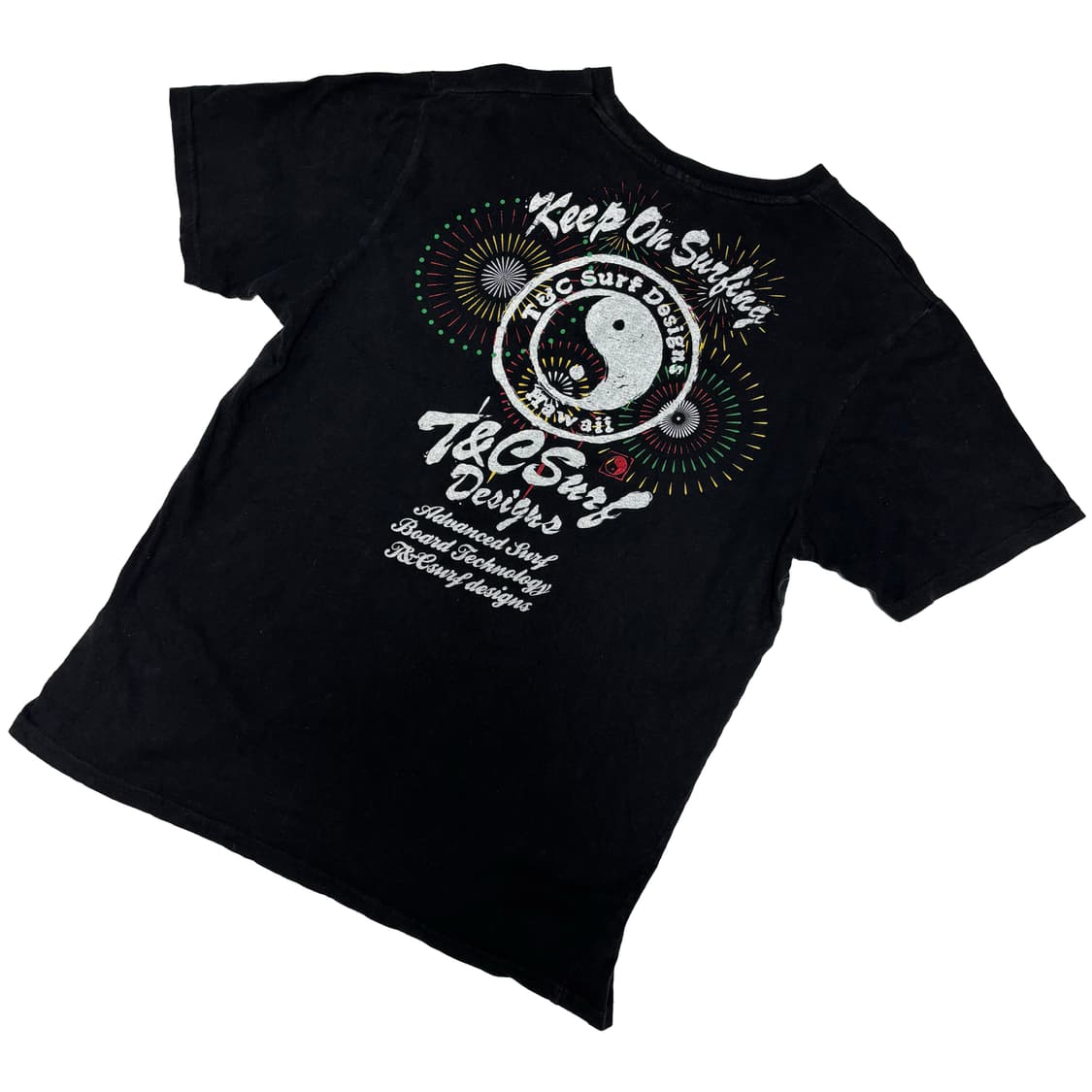 T&C 서프 디자인(T&C Surf Designs) 빈티지 음양 로고 블 상품이미지1