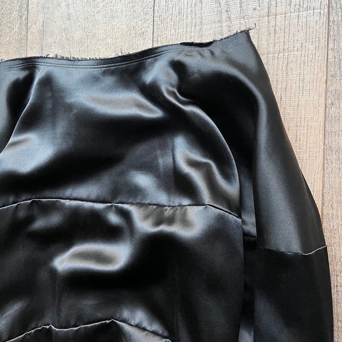 Satin Patchwork Transformed Skirt 상품이미지8