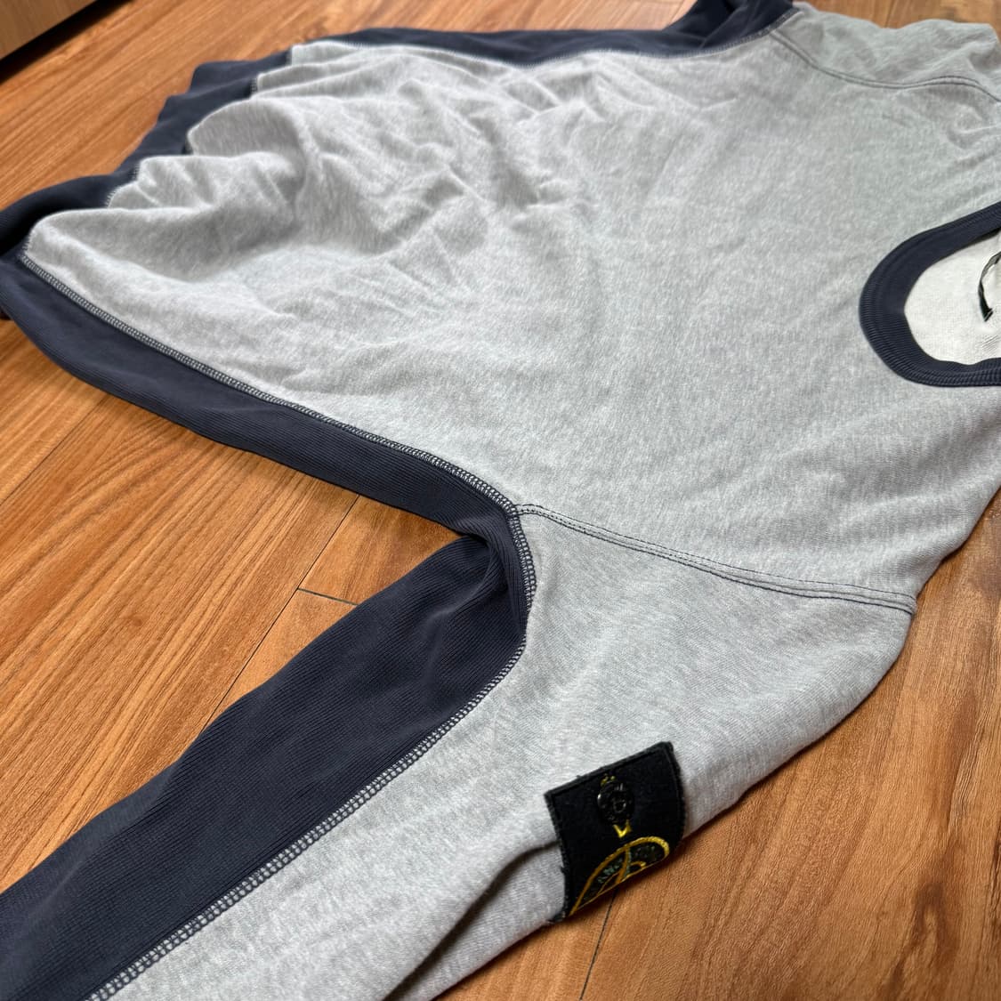 90S 스톤아일랜드 아카이브 가먼트다잉 맨투맨 상품이미지5