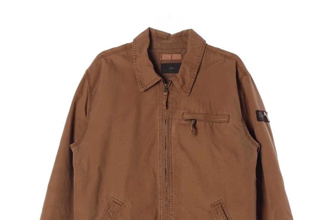 NIX 브라운 코튼 워크 자켓 F 상품이미지4