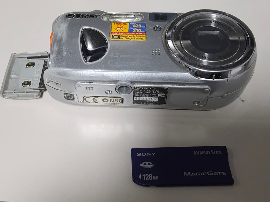 소니 사이버샷 DSC-P73 빈티지 디지털카메라 상품이미지8