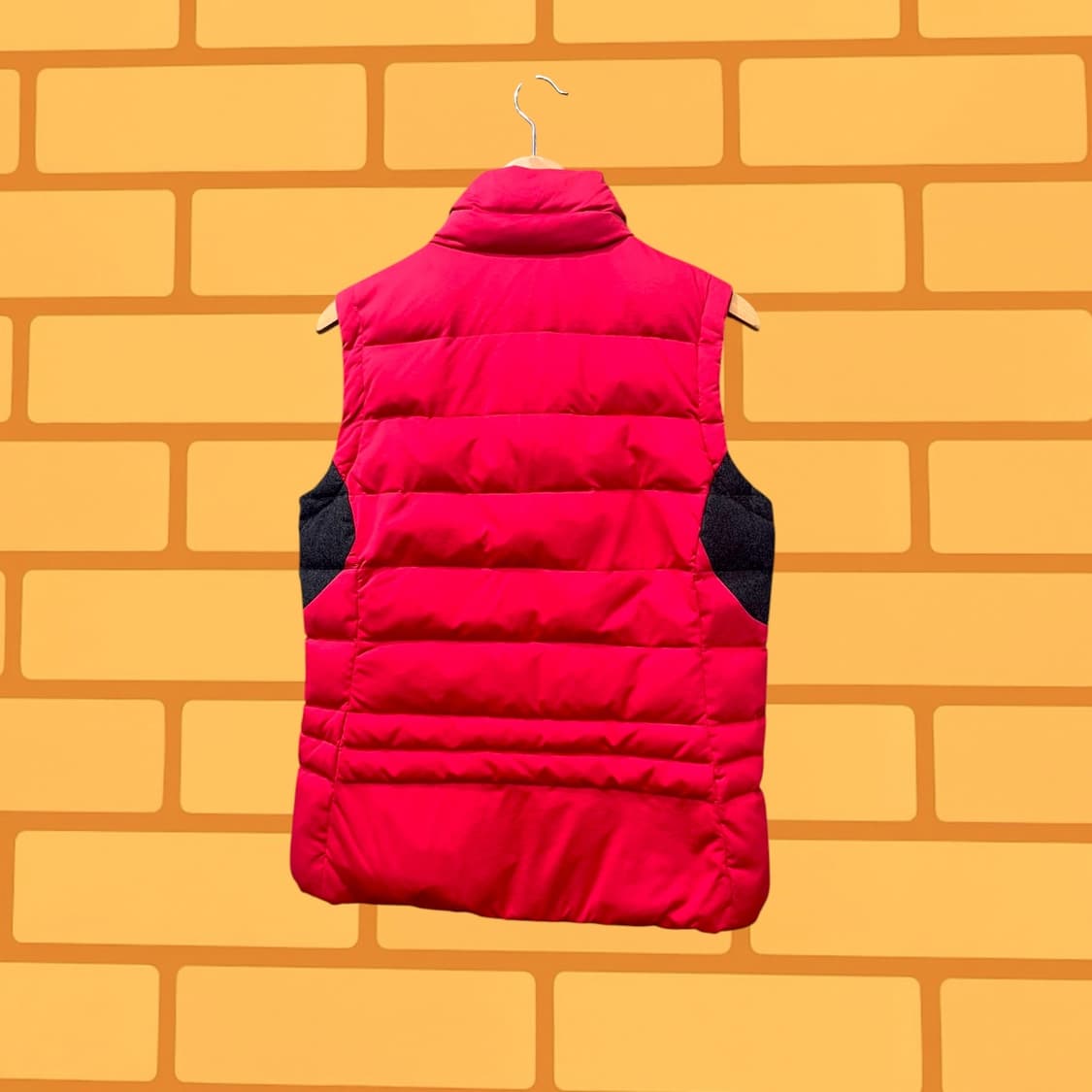 아디다스 클라이마스톰 레드 다운 패딩 베스트 (M) 상품이미지4