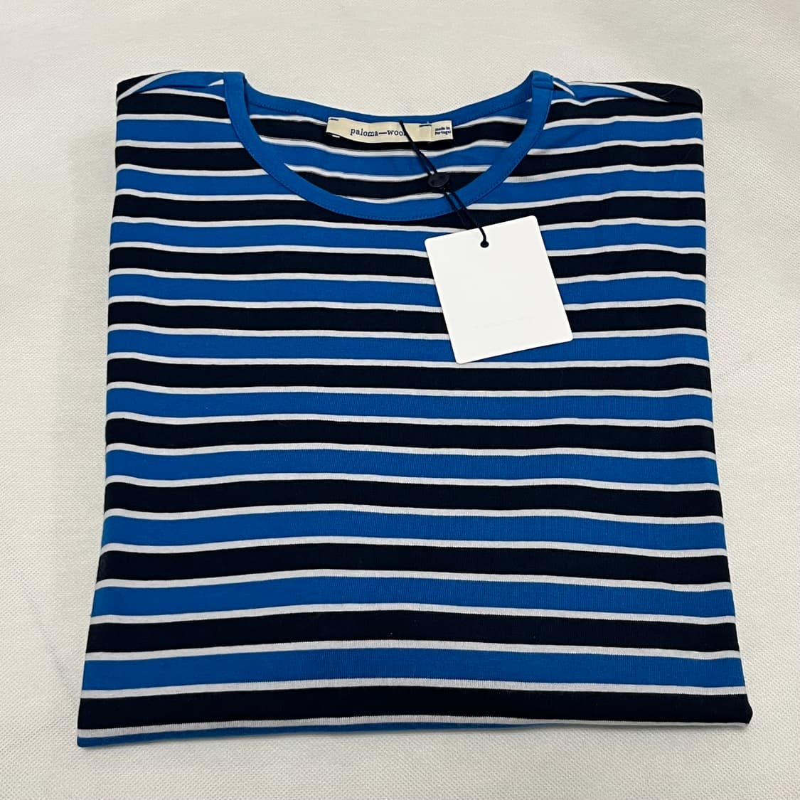 [S,M,L]팔로마울 Floubet 스트라이프 티셔츠/블루 상품이미지1