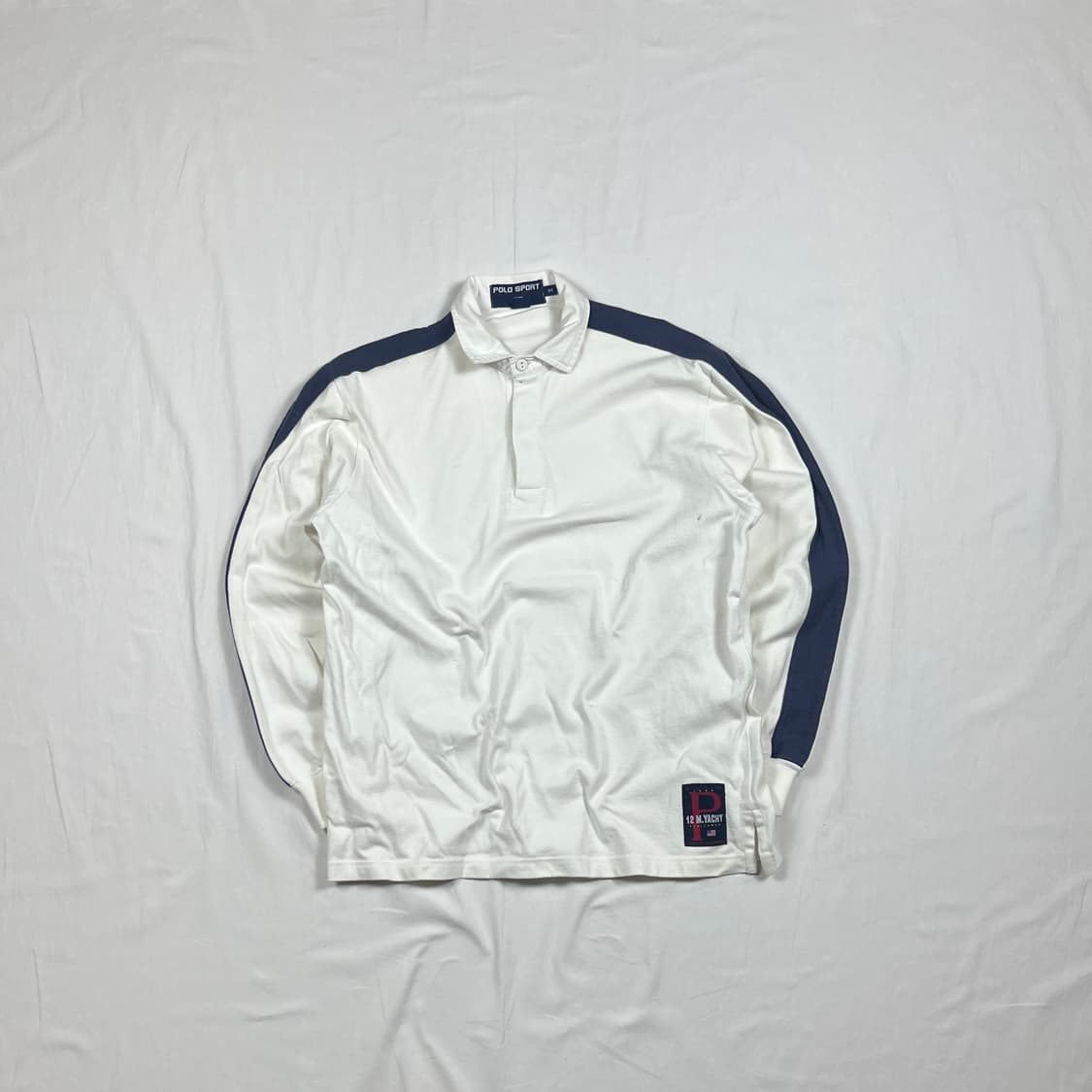 90‘s 96년도 폴로스포츠 polo sport 요트챌린지 카라긴팔티 상품이미지1