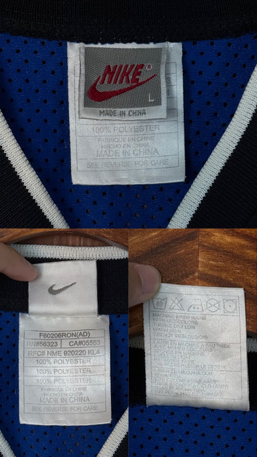 90s 나이키 ACG 올드스쿨 메쉬 반팔 져지 상품이미지10