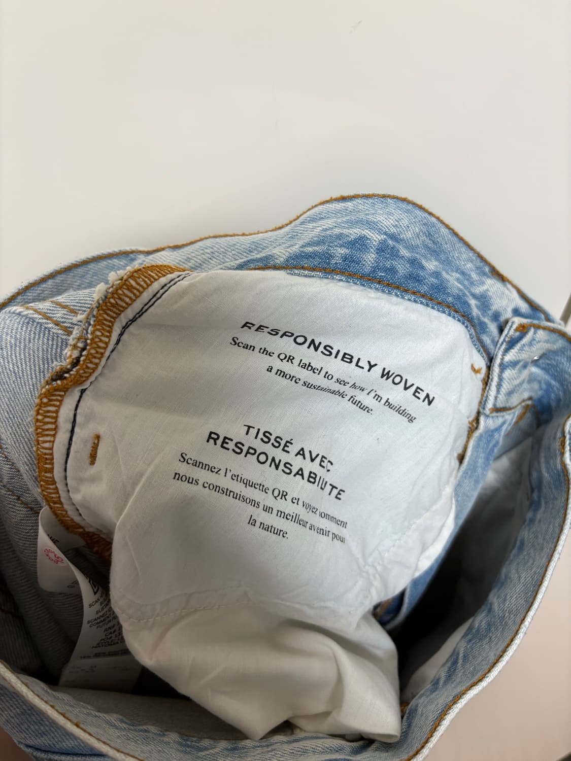 Frame 프레임 르 배기 팔라조 연청 데님 팬츠 상품이미지6