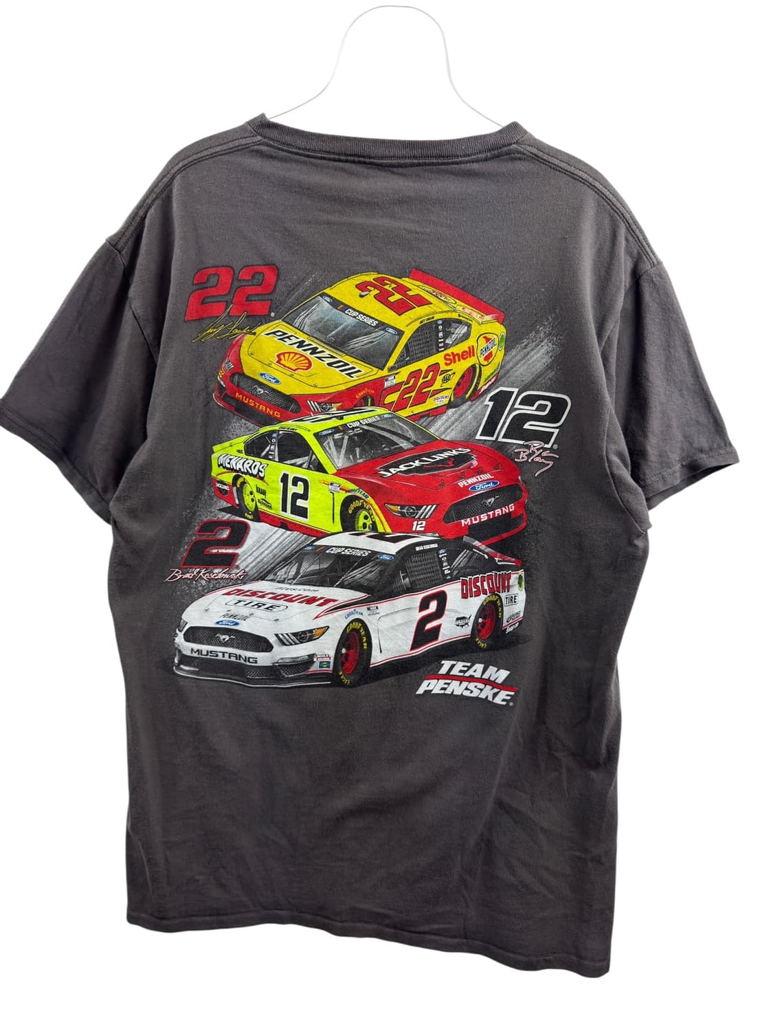 TEAM PENSKE 3 CAR CUP 빈티지 레이싱 티셔츠537 상품이미지1