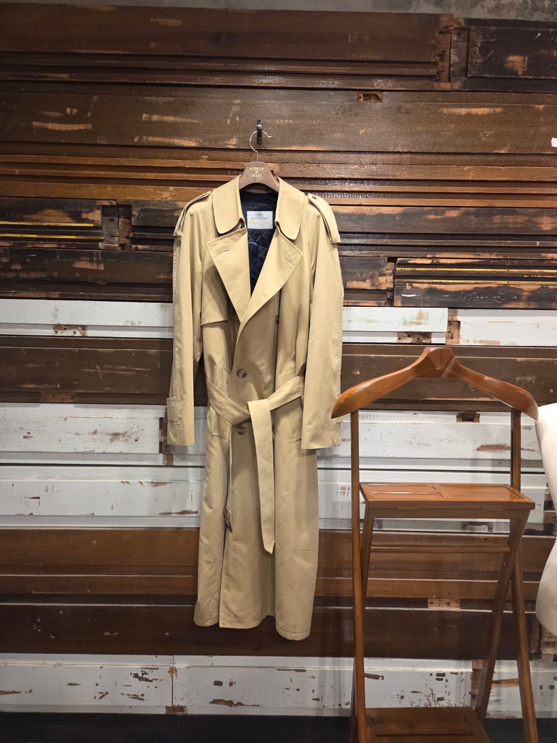 아쿠아스큐텀 트렌치코트 상품이미지10