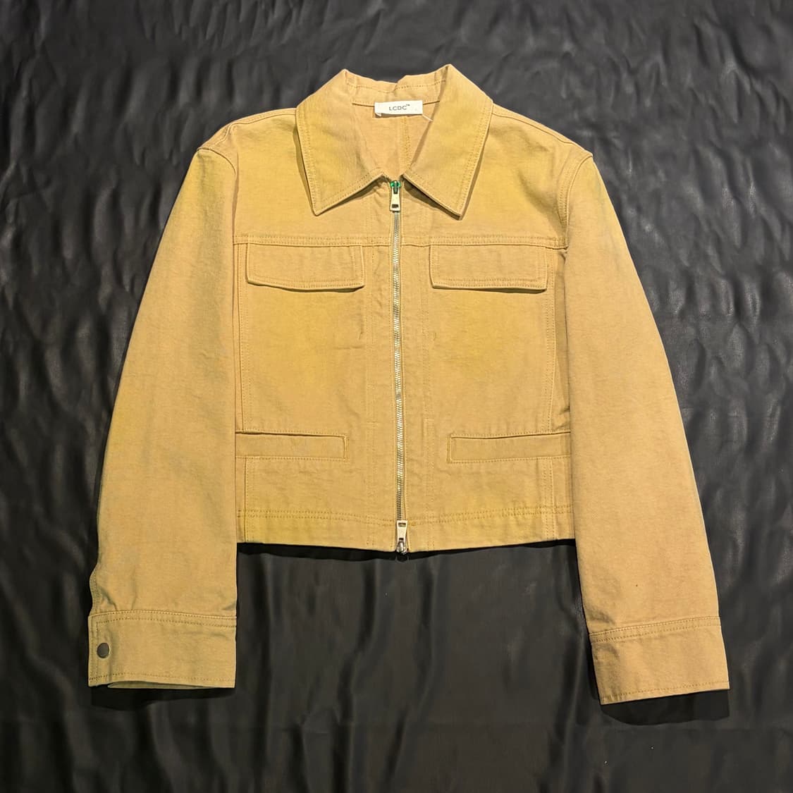 엘씨디씨티엠 베이지 크롭 자켓 상품이미지1