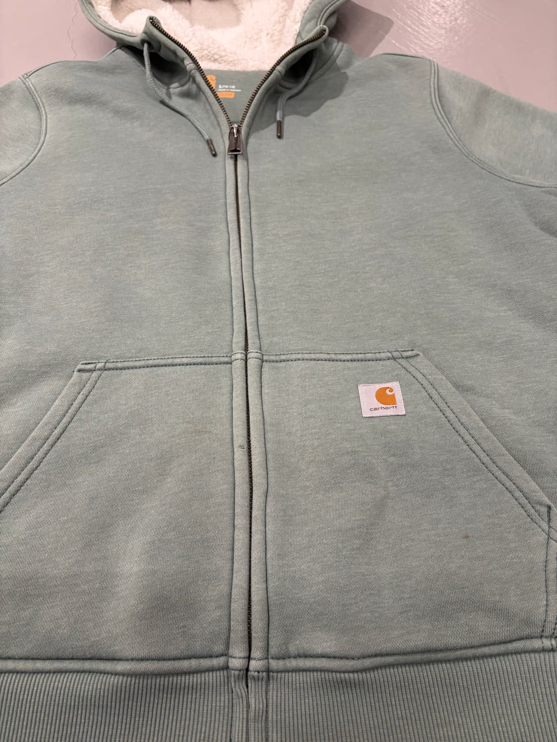 칼하트 쉐르파 후드집업 상품이미지8