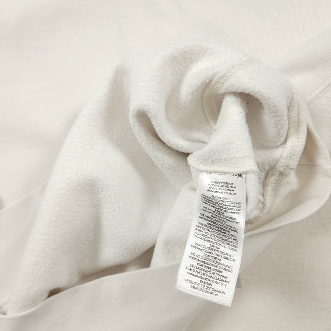 M(95)폴로 랄프로렌 크루넥 롱슬리브 화이트 상품이미지5