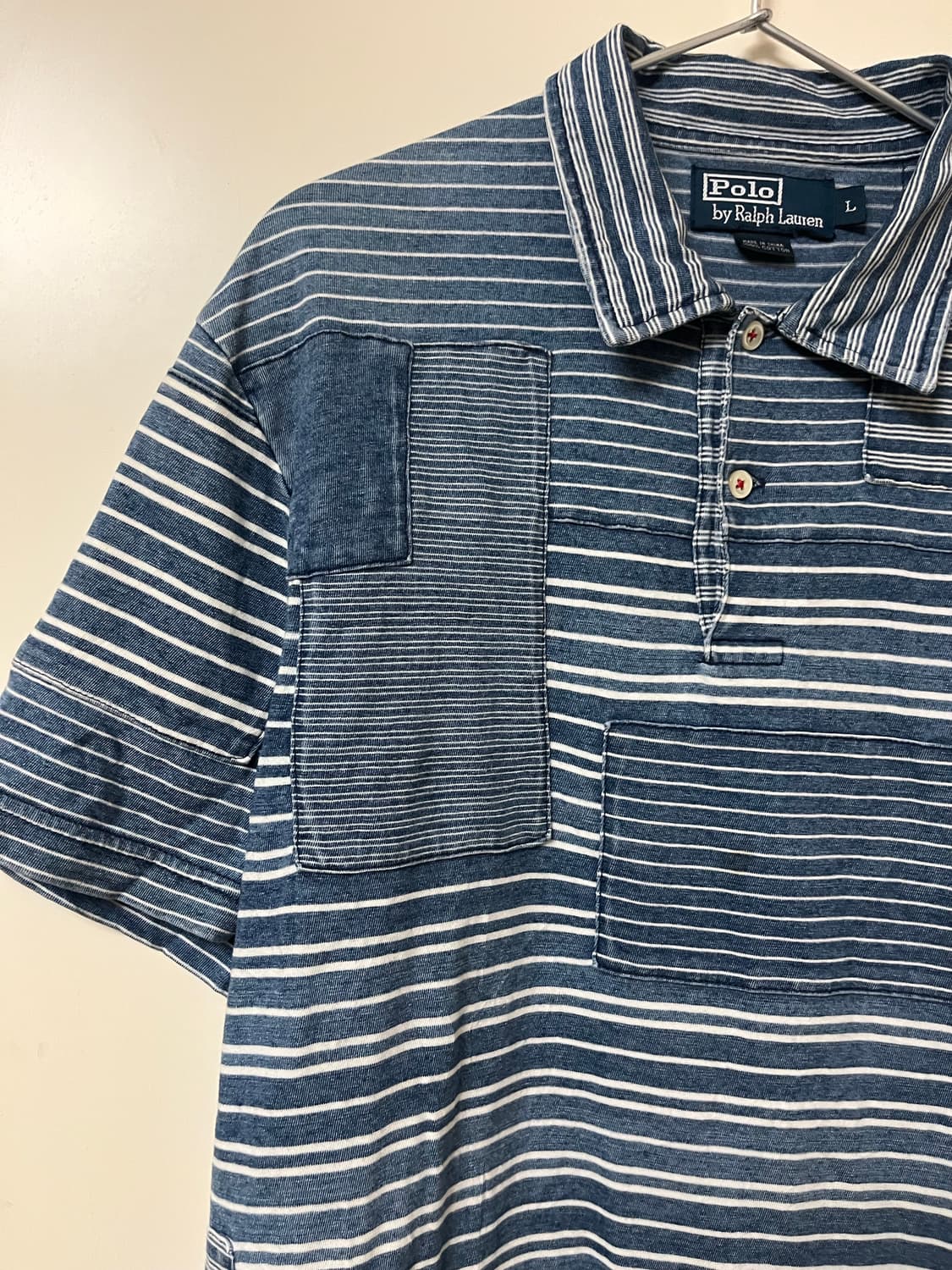 Polo ralph lauren 패치워크 카라티 상품이미지3