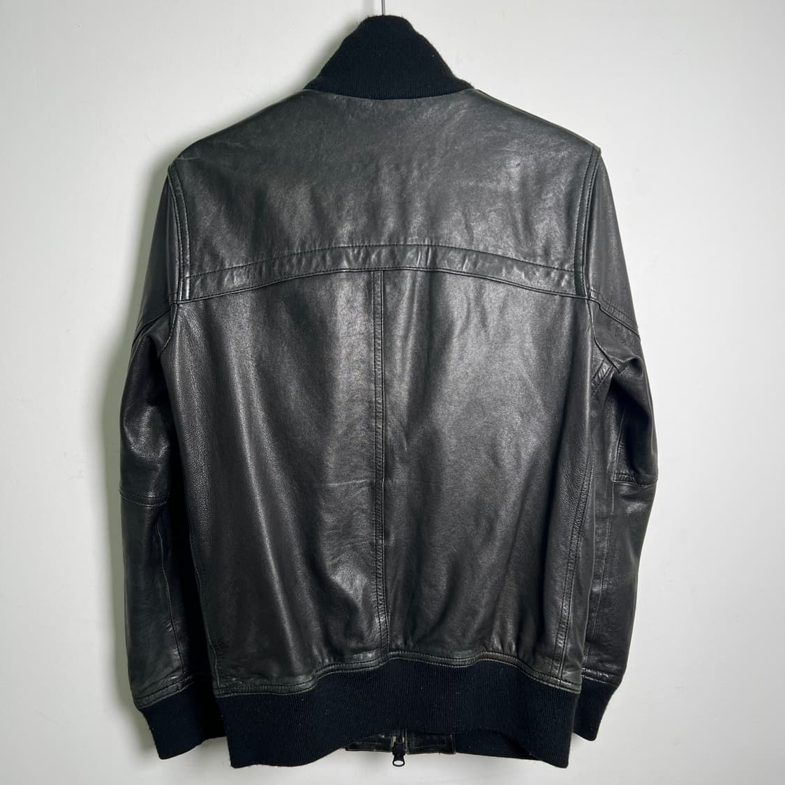 어반 리서치 블랙 양가죽 블루종 자켓 M 상품이미지6