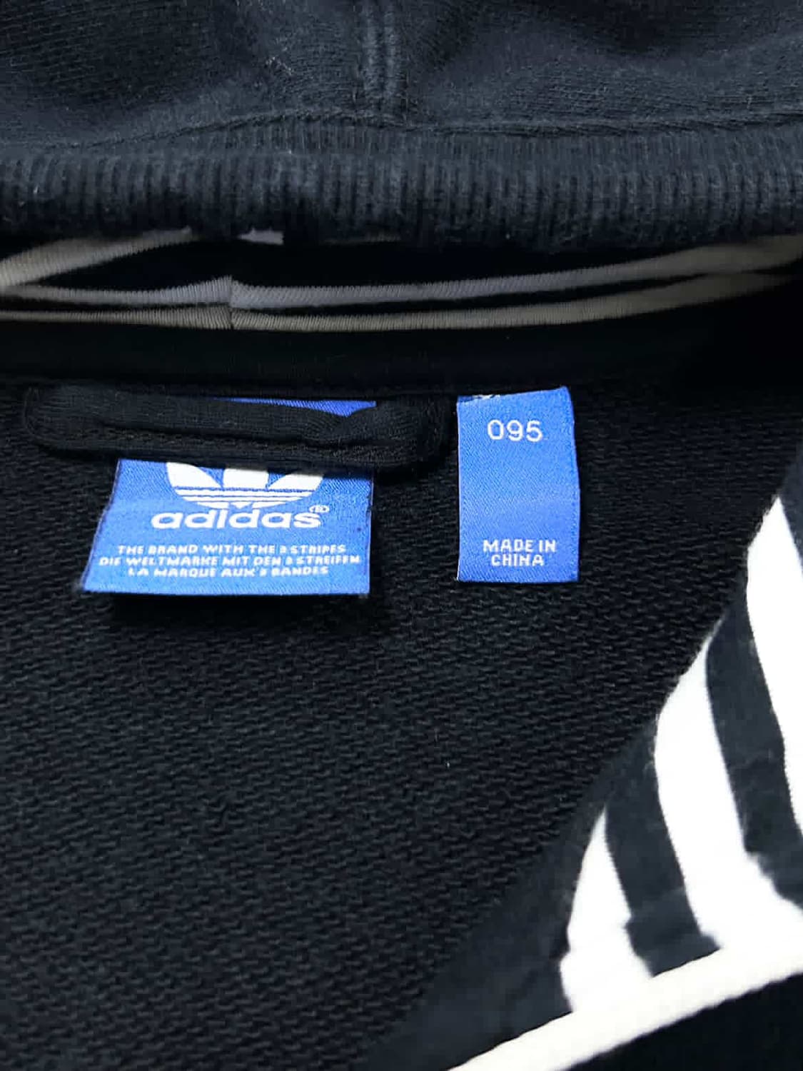 아디다스 패치로고 후드집업 상품이미지7